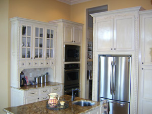 Custom cabinets designed and built by Bailey's Custom Cabinets