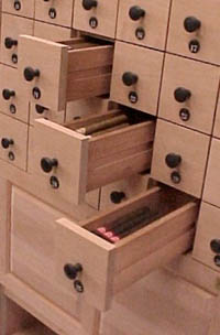 Custom built-in cigar humidor